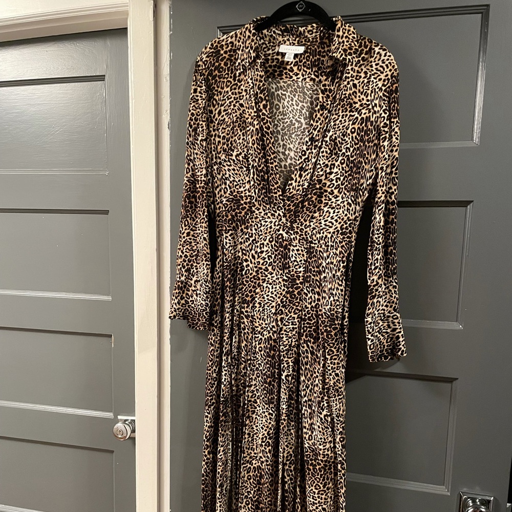 Top Shop Cheetah Print Dress
